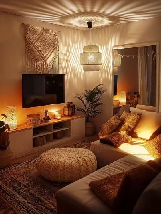overhead mood lighting