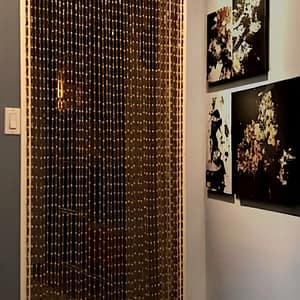 Hand Made Bamboo/Wood Beaded Curtain