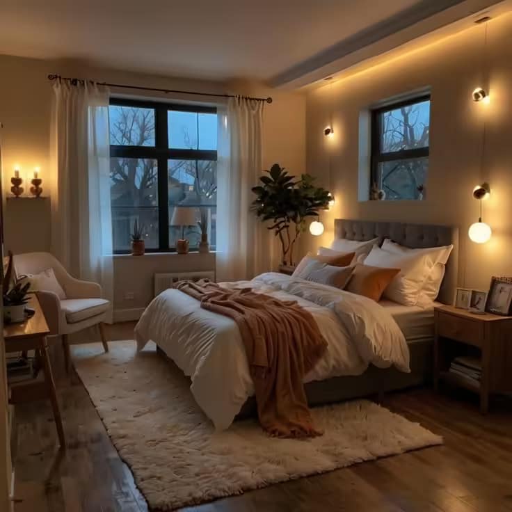 Bedroom lighting